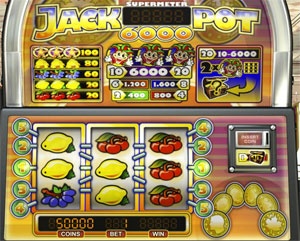 Spillemaskinen Jackpot 6000